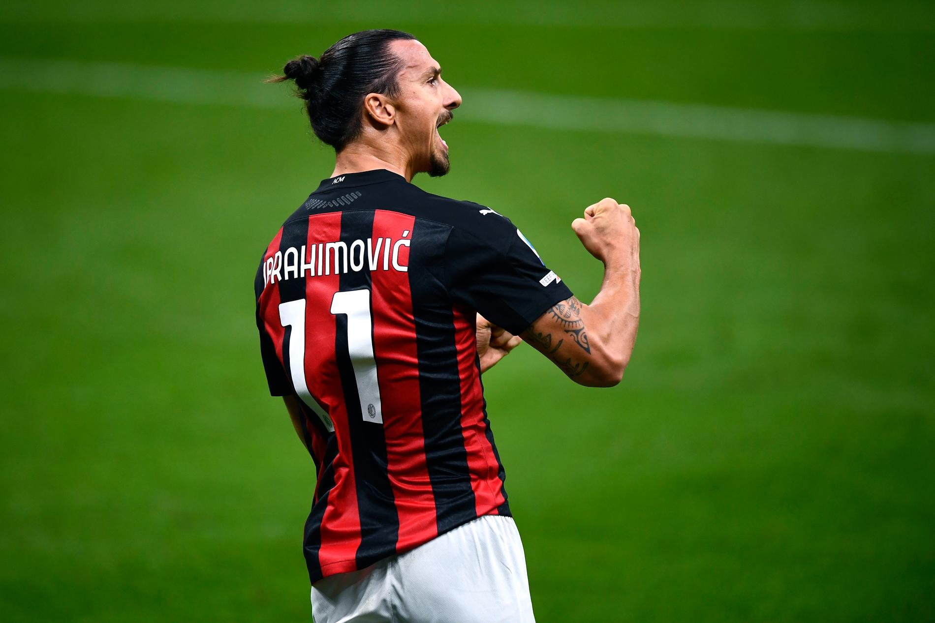 Zlatan uppges förlänga sitt kontrakt med Milan.