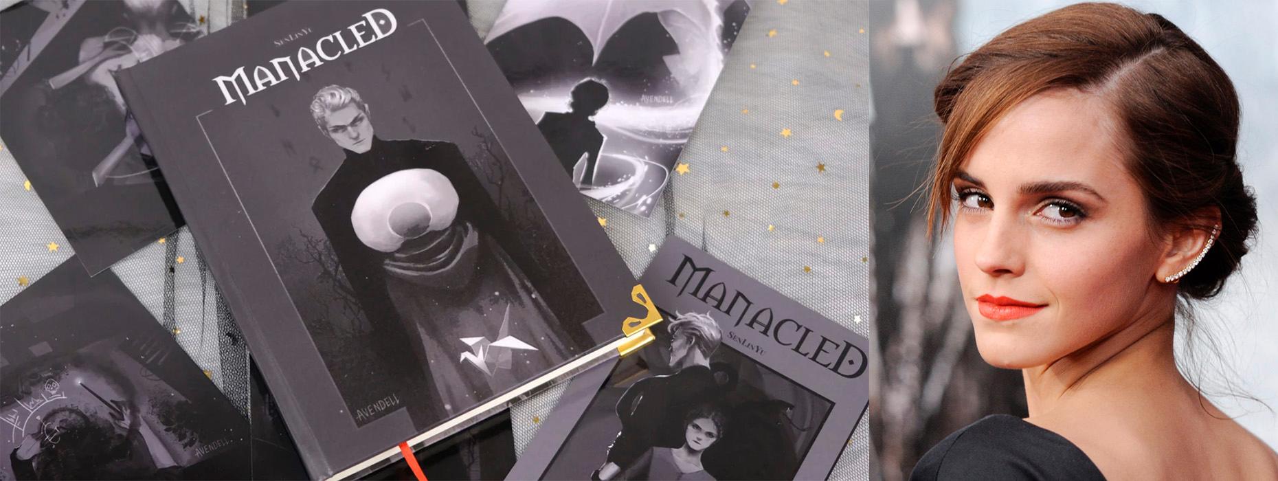 Fanfiktionserien ”Manacled”, som spinner vidare på J K Rowlings böcker, ger häxan Herminoe (spelad av Emma Watson i filmerna) upprättelse då ”seriens främsta kvinnliga identifikationsobjekt genomgående behandlas illa av seriens hjälte och hans killbästis”, skriver Malin Nauwerck. 