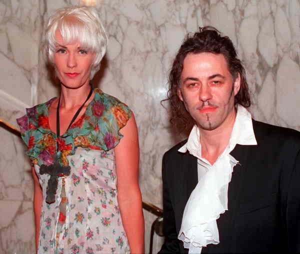 Peaches mamma Paula Yates, här med pappa Bob Geldof, dog år 2000 av en heroinöverdos.