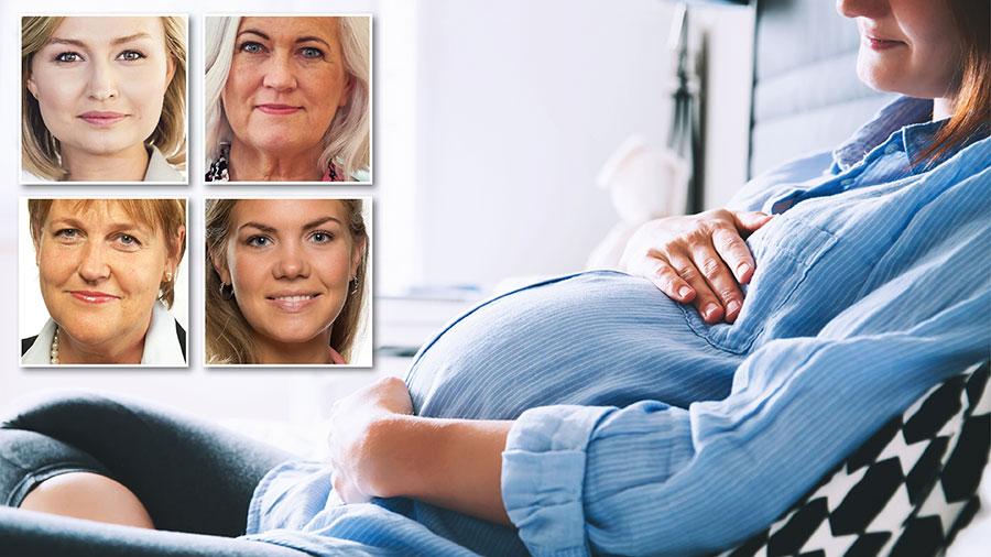 KD föreslår att alla pappor testas för covid-19 och att gravida ska få ersättning för att kunna vara hemma i slutet av graviditeten om de inte har möjlighet att arbeta hemifrån, skriver Ebba Busch, Acko Ankarberg Johansson, Desirée Pethrus och Sarah Havneraas.