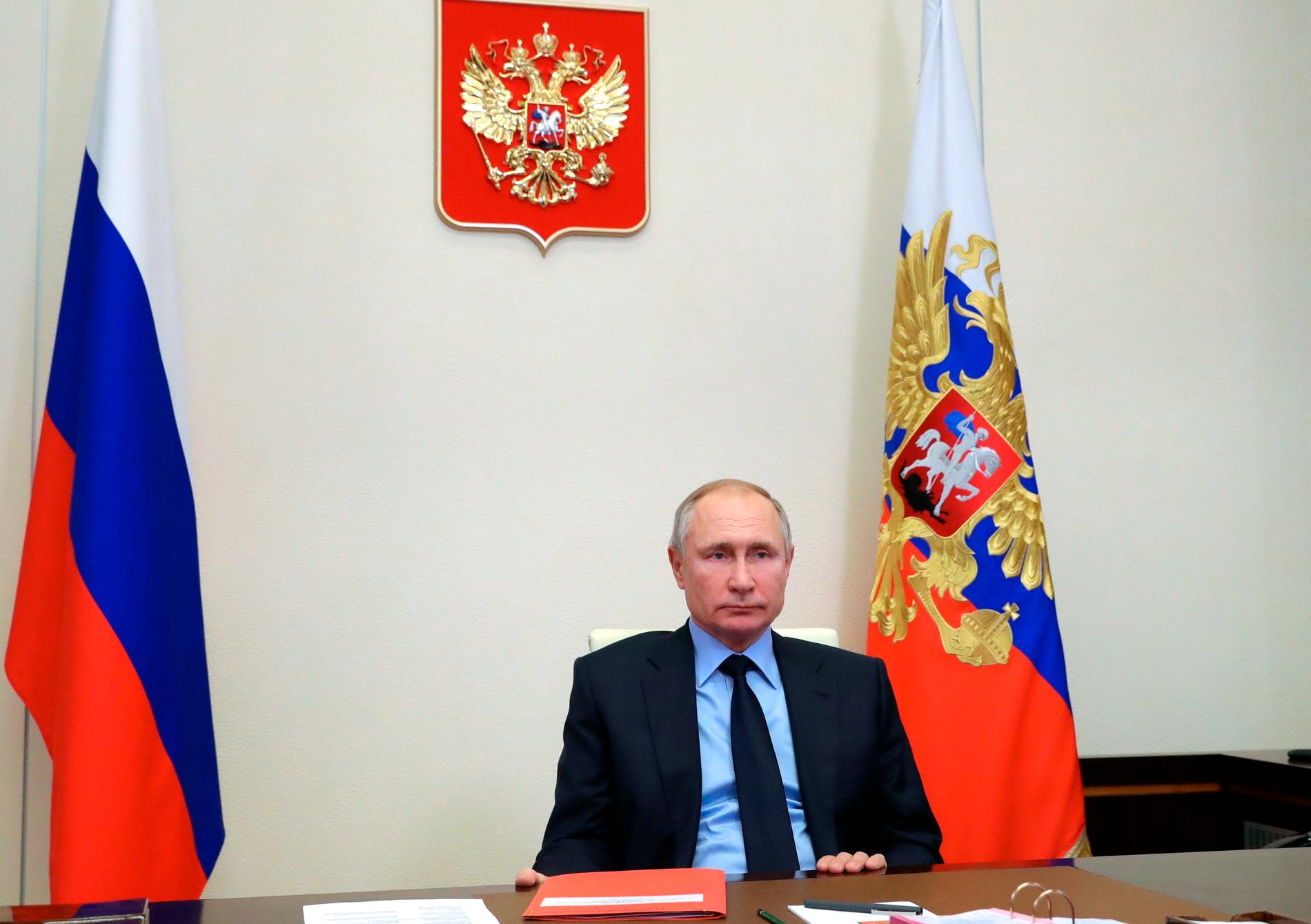 Rysslands president Vladimir Putin. Arkivbild.