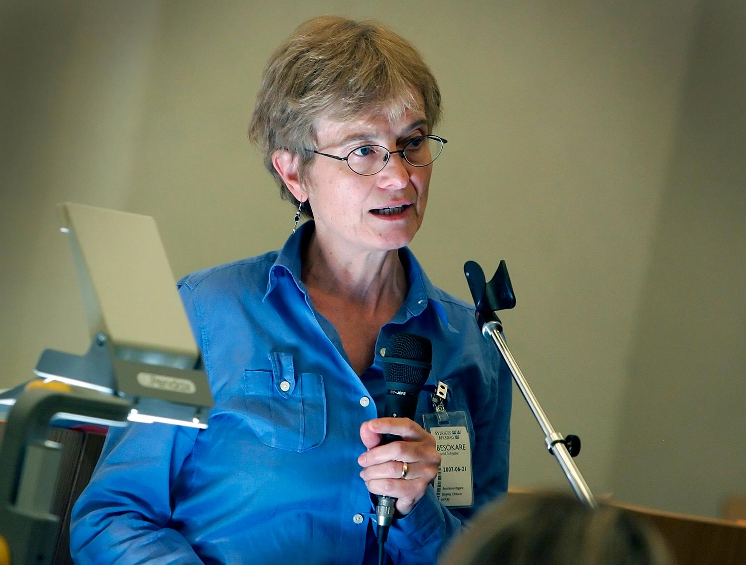 Astrid Schlytter, en av Sveriges främsta experter på hedersrelaterat våld och förtryck.