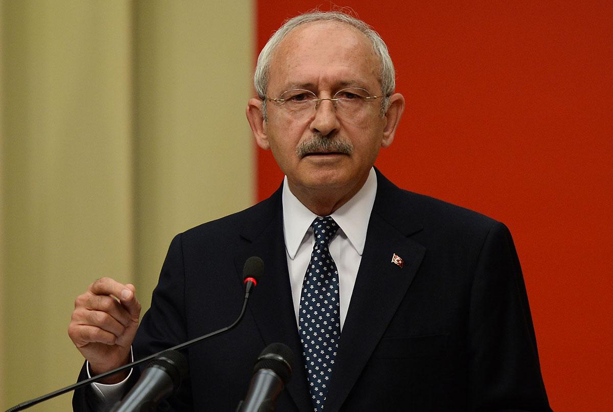 Oppositionspartiet CHP:s ledare Kemal Kiricdaroglu.
