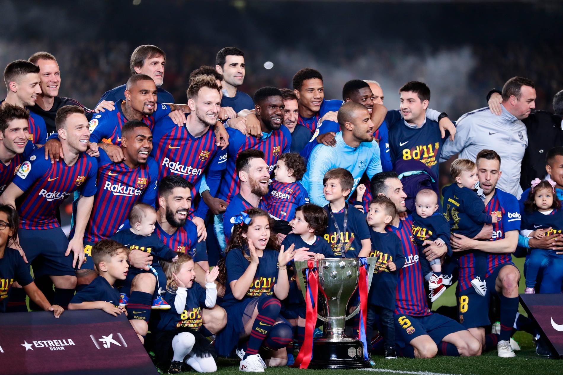 Barcelona vann ligan.