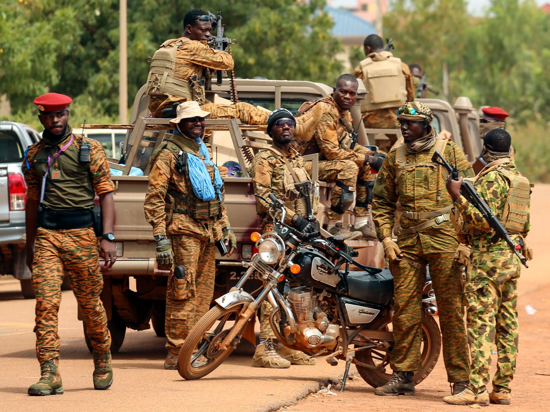 Burkina Faso förstärker militär efter attacker