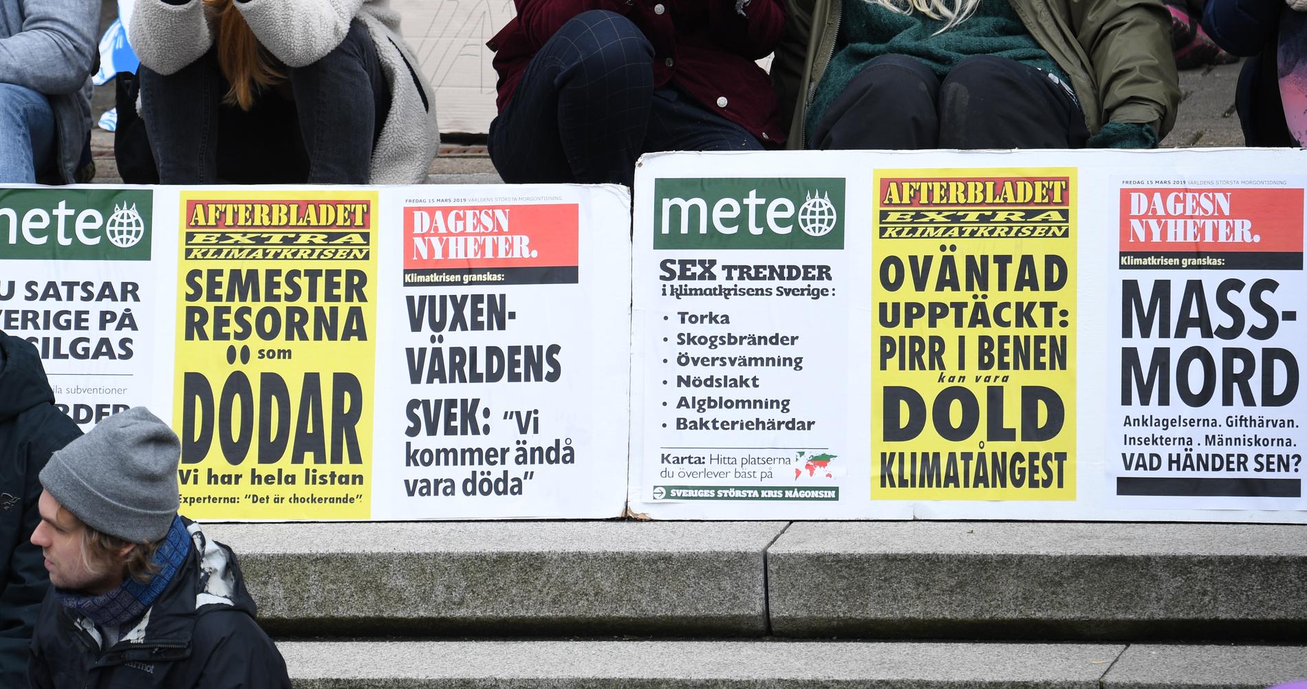 Fejklöp för klimatet i Malmö.