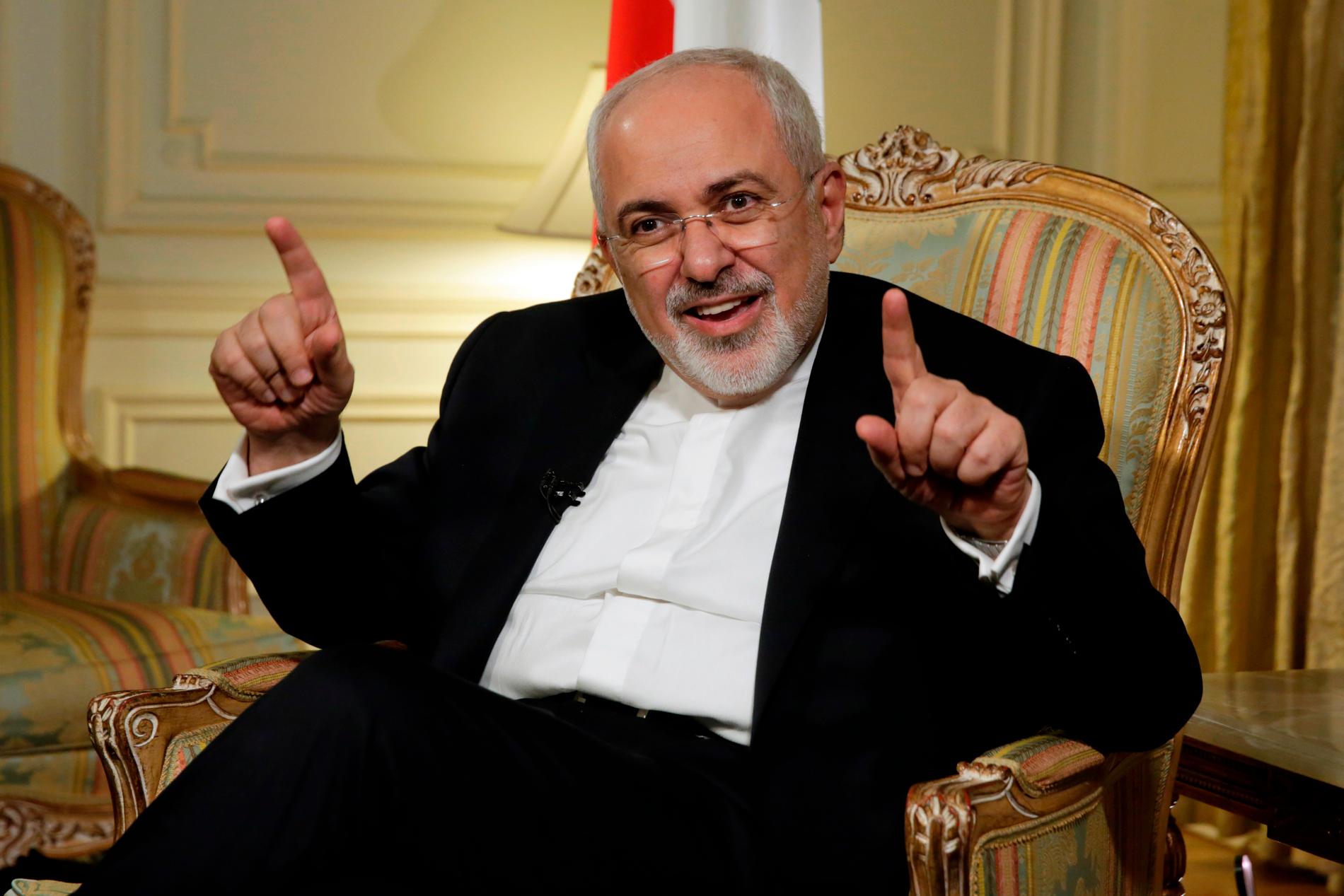 Irans utrikesminister Javad Zarif. 