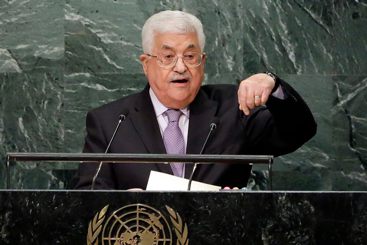 Mahmoud Abbas, palestinsk ledare.