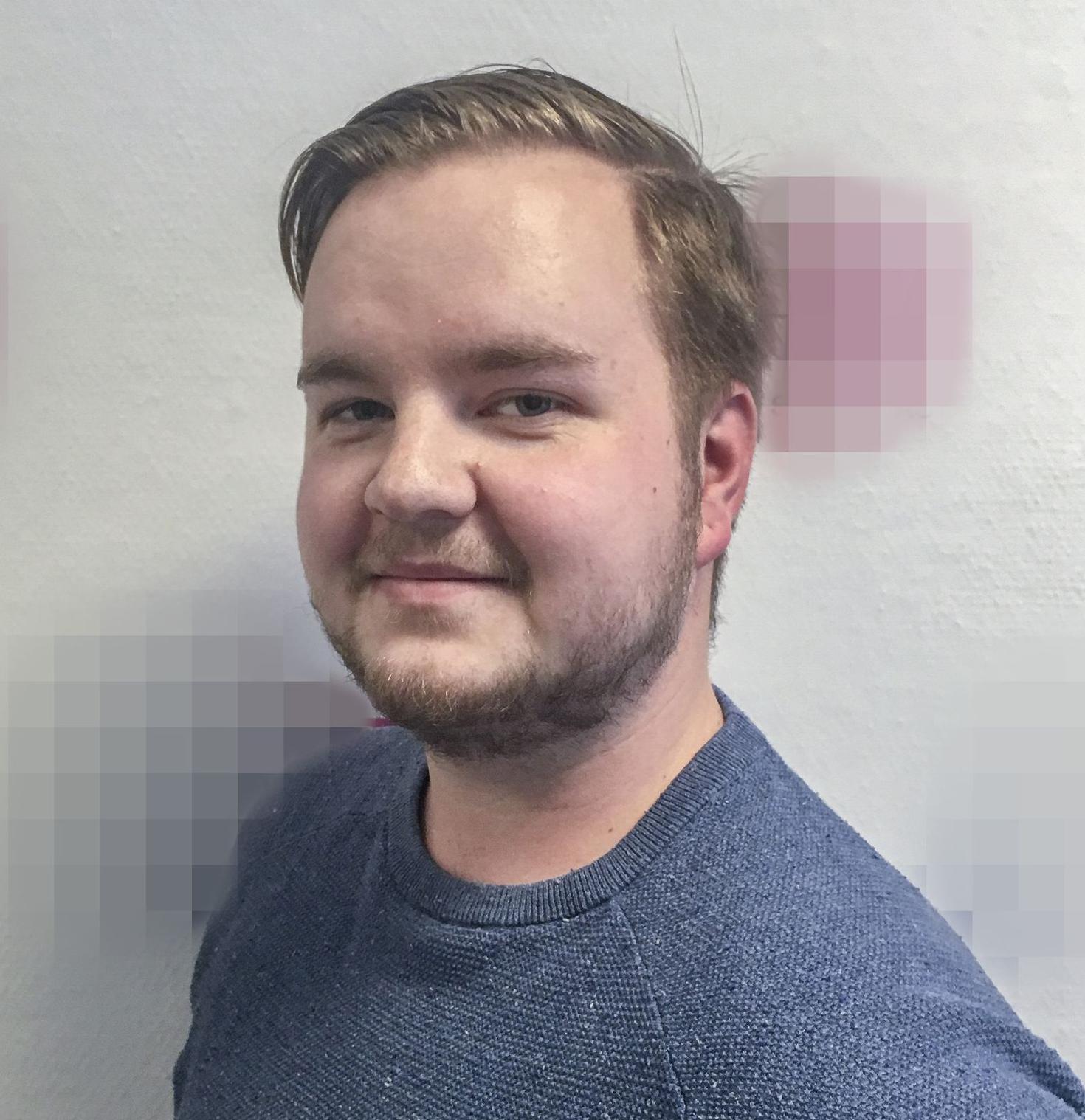 Heikki Bjørklund Paltto, 24, hittades knivmördad.