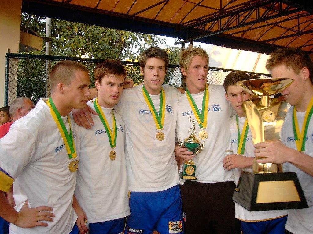 Från vänster: Olof Ask, Fredrik Lindahl, Kim Andersson, Anders Persson, Fredrik Petersen och Richard Kappelin.