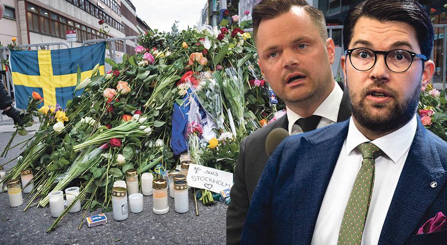 I dag, på minnesdagen för terrorismens offer, dras tankarna till Rakhmat Akilov och hans ondskefulla vansinnesfärd på Drottninggatan, skriver Jimmie Åkesson och Adam Marttinen.
