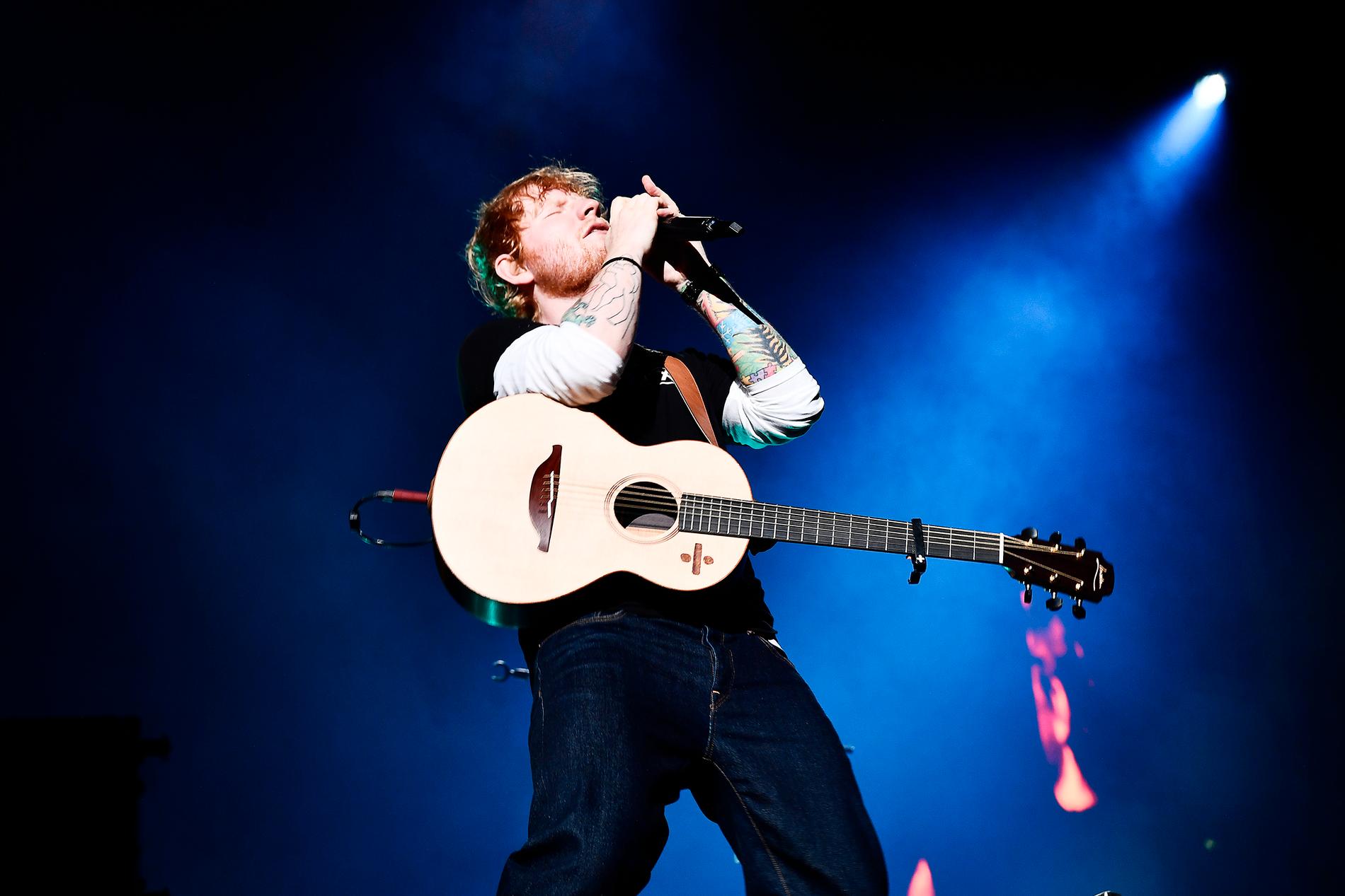 Ed Sheeran på Friends arena och den sista av tre konserter i Sverige den här veckan.