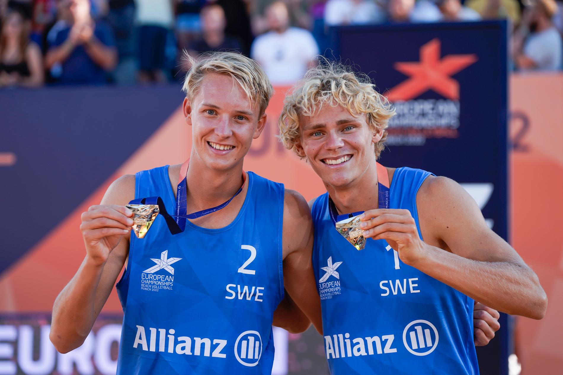 David Åhman och Jonatan Hellvig är klara för OS 2024 i Paris. 