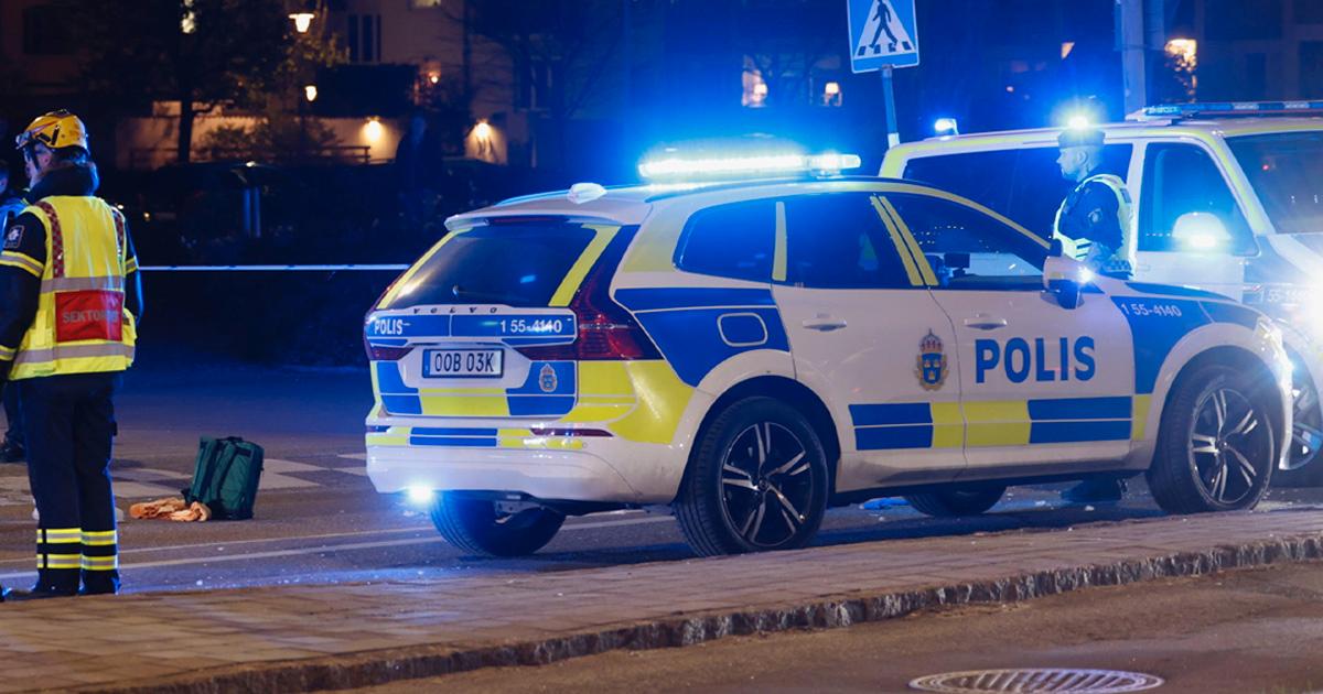 Polis påkörd i Halmstad – utreds som mordförsök