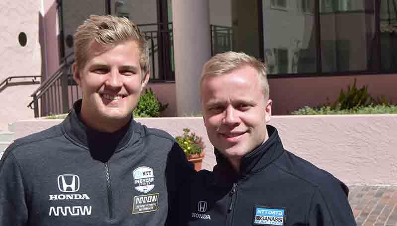 Marcus Ericsson och Felix Rosenqvist blev båda topp tio.