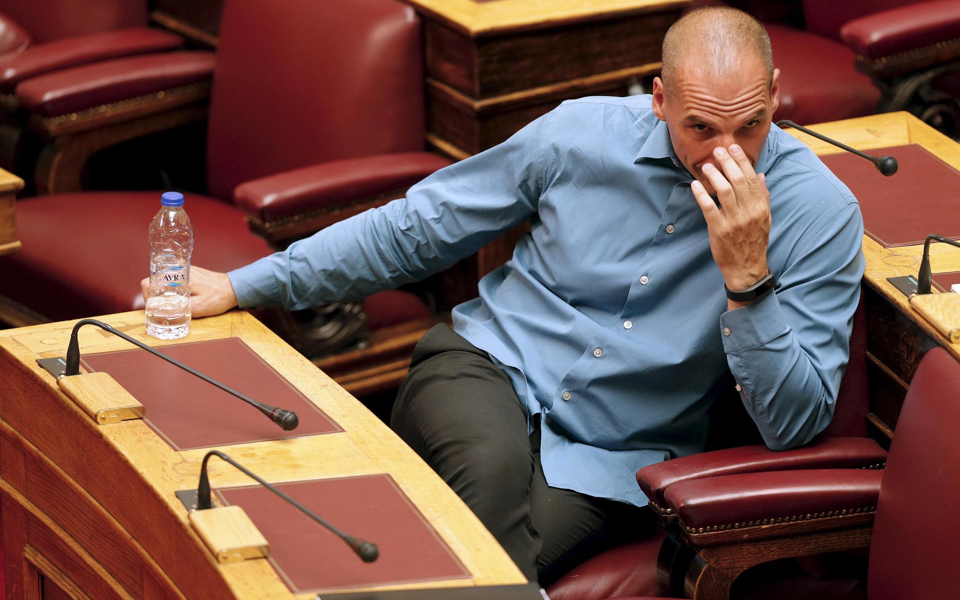Greklands förre finansminister Yanis Varoufakis