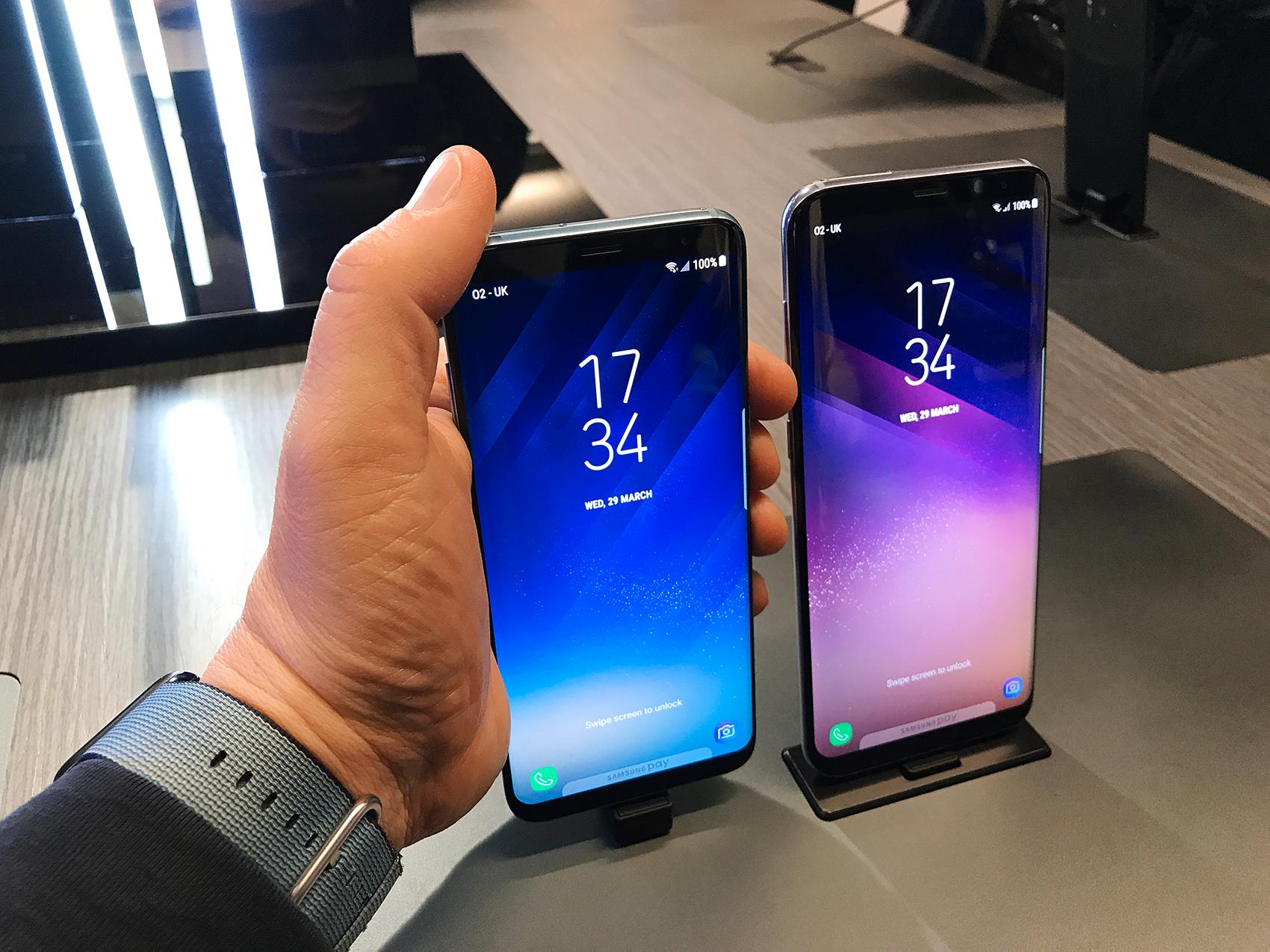 Samsung Galaxy S8 och S8+