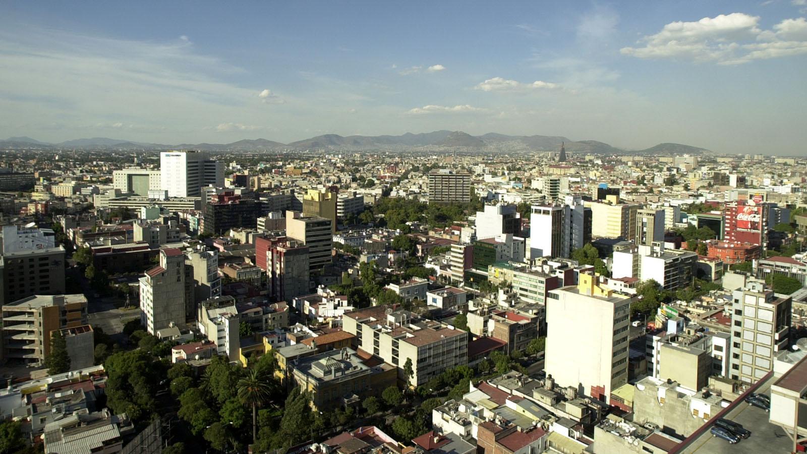 Mexikos huvudstad Mexico City.