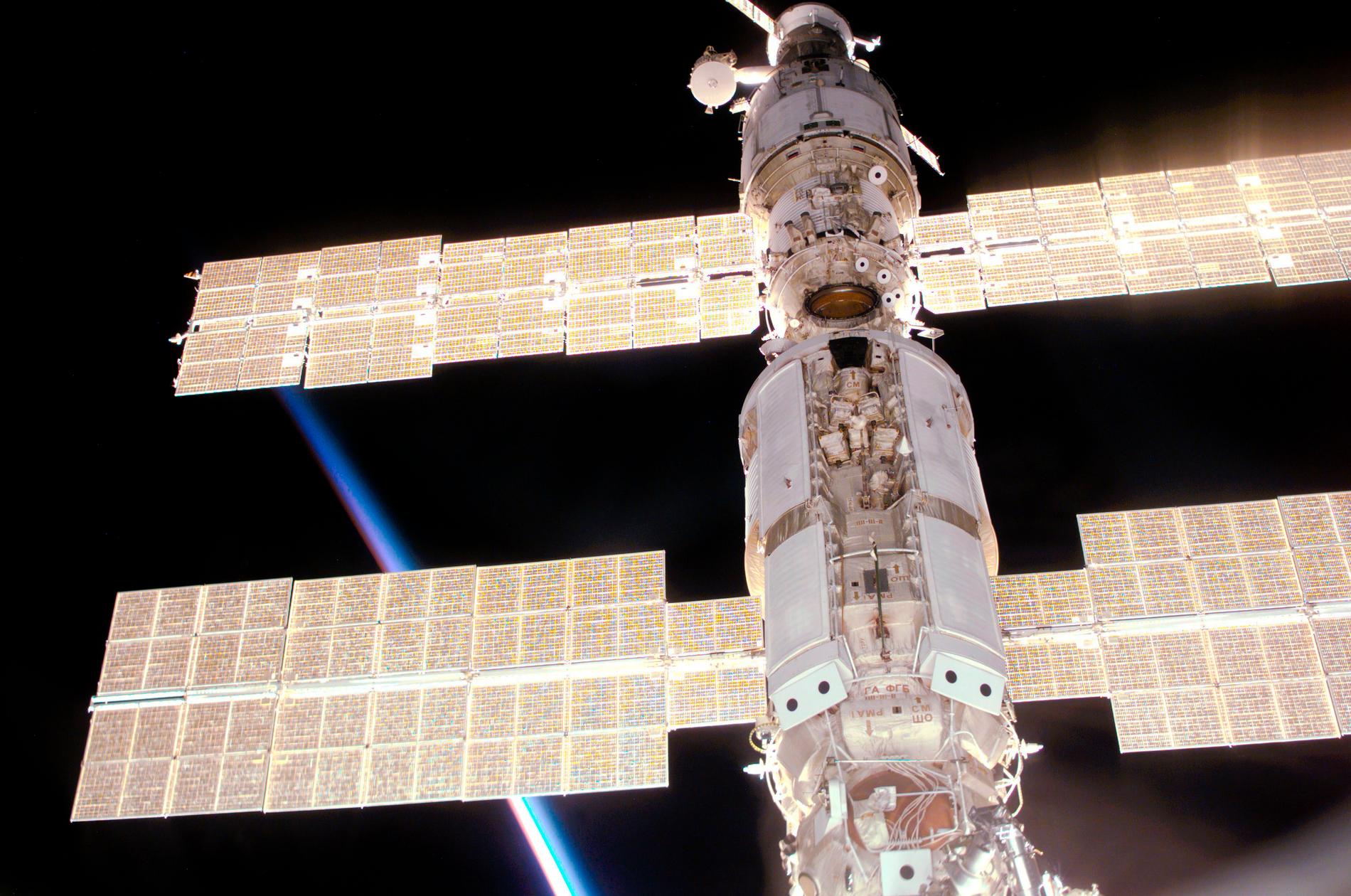 Internationella rymdstationen ISS. Arkivbild.