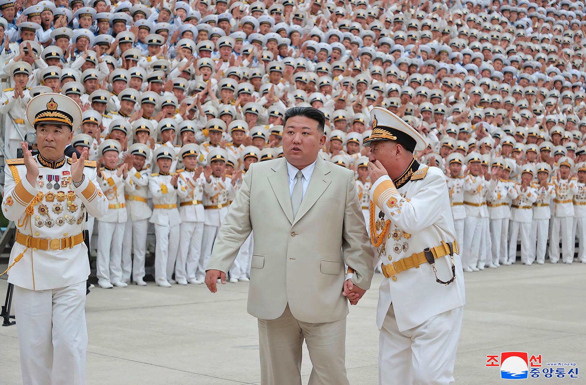 Diktatorn Kim Jong-un.