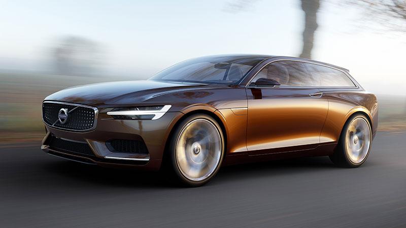 Volvos konceptbil  Concept Estate hintar mycket om utseendet på den nya kombin.