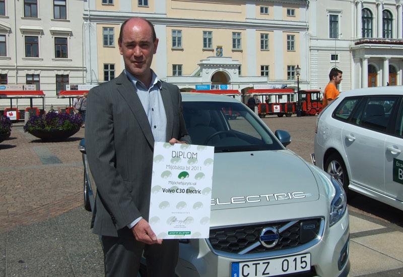 David Weiner, miljöansvarig Volvo Personbilar Sverige.
