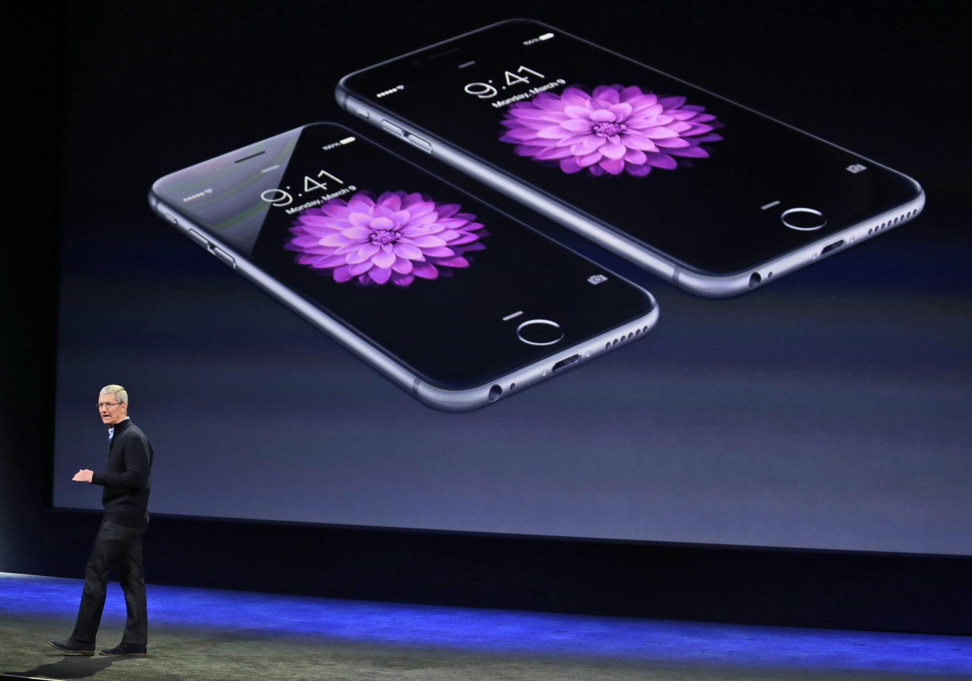 Apple ber om ursäkt för att äldre telefoner gjorts långsammare för att spara in på batterierna. Arkivbild.
