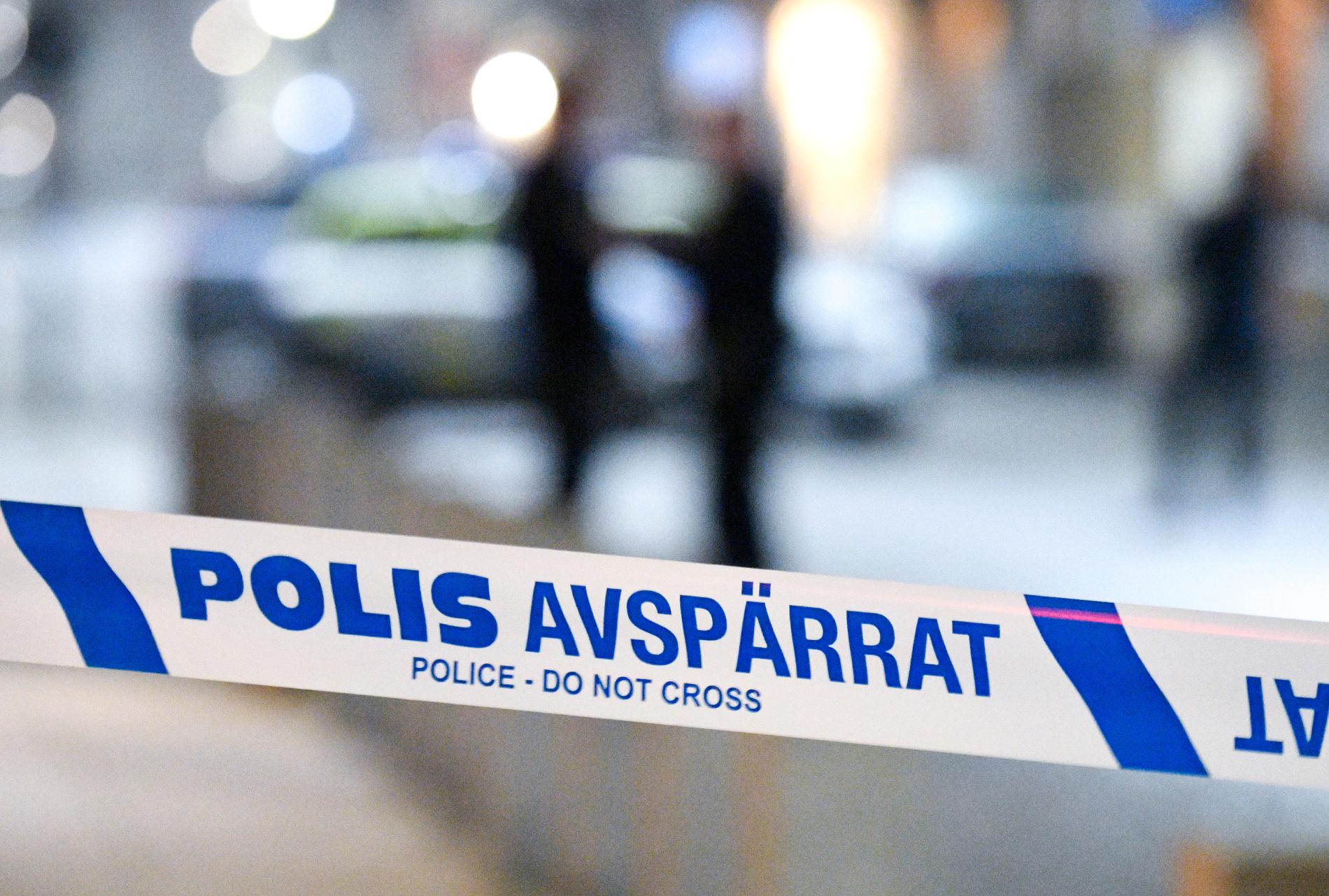 En man har blivit beskjuten på torget i stadsdelen Norrby i Borås. Arkivbild.