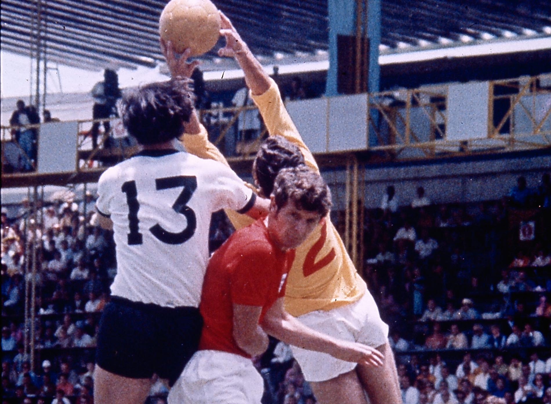 Peter Bonetti i VM-kvartsfinalen mot Tyskland 1970. 