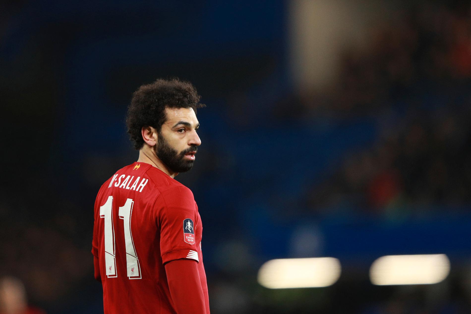 Mohamed Salah och hans Liverpool kan snart vara i gång med Premier League-spel igen. Arkivbild.