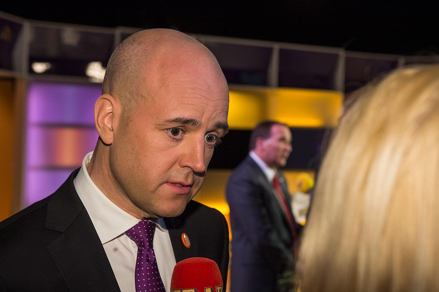 Statsminister Fredrik Reinfeldt.