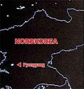 Bild från 2006. Då rådde akut elbrist i Nordkorea och efter 21 släktes alla lampor i hela landet, förutom huvudstaden Pyongyang.