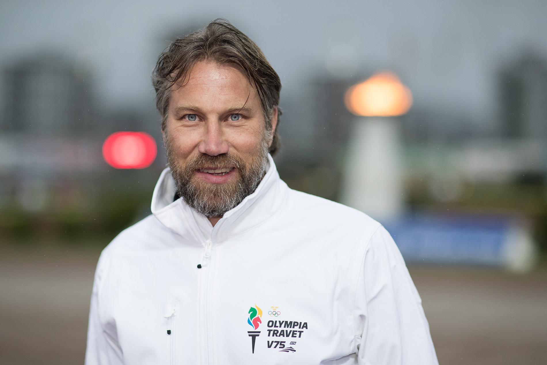 Peter Forsberg på Olympiatravet 2019.
