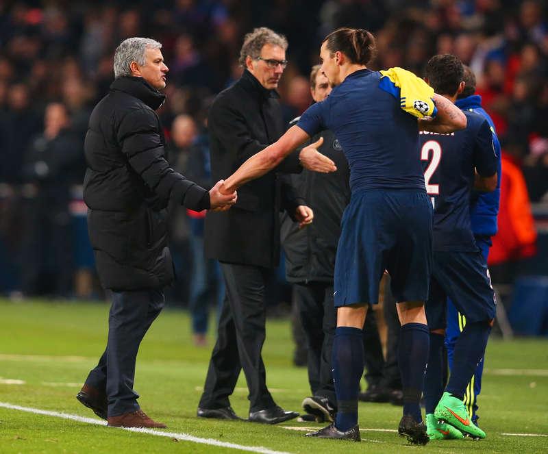 josé hjärta zlatan = sant Efter 1–1 mot Paris SG var José Mourinho snabb med att 		 förklara sin kärlek till Zlatan Ibrahimovic. ”Det är inget jag gömmer att jag älskar killen”.