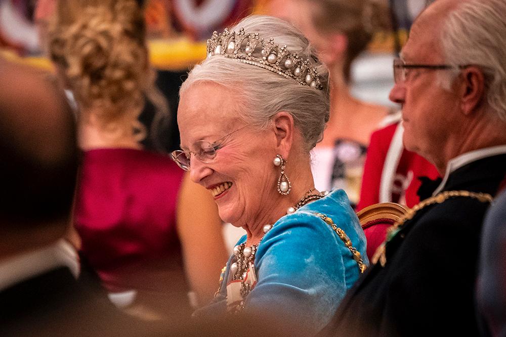 Drottning Margrethe firade 50 år på tronen 2022. 