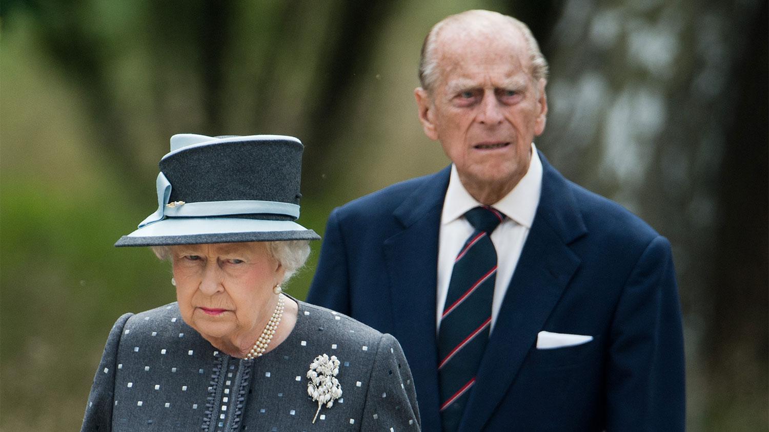 Drottning Elizabeth, 91, och hennes make prins Philip som fyller 96 i juni.