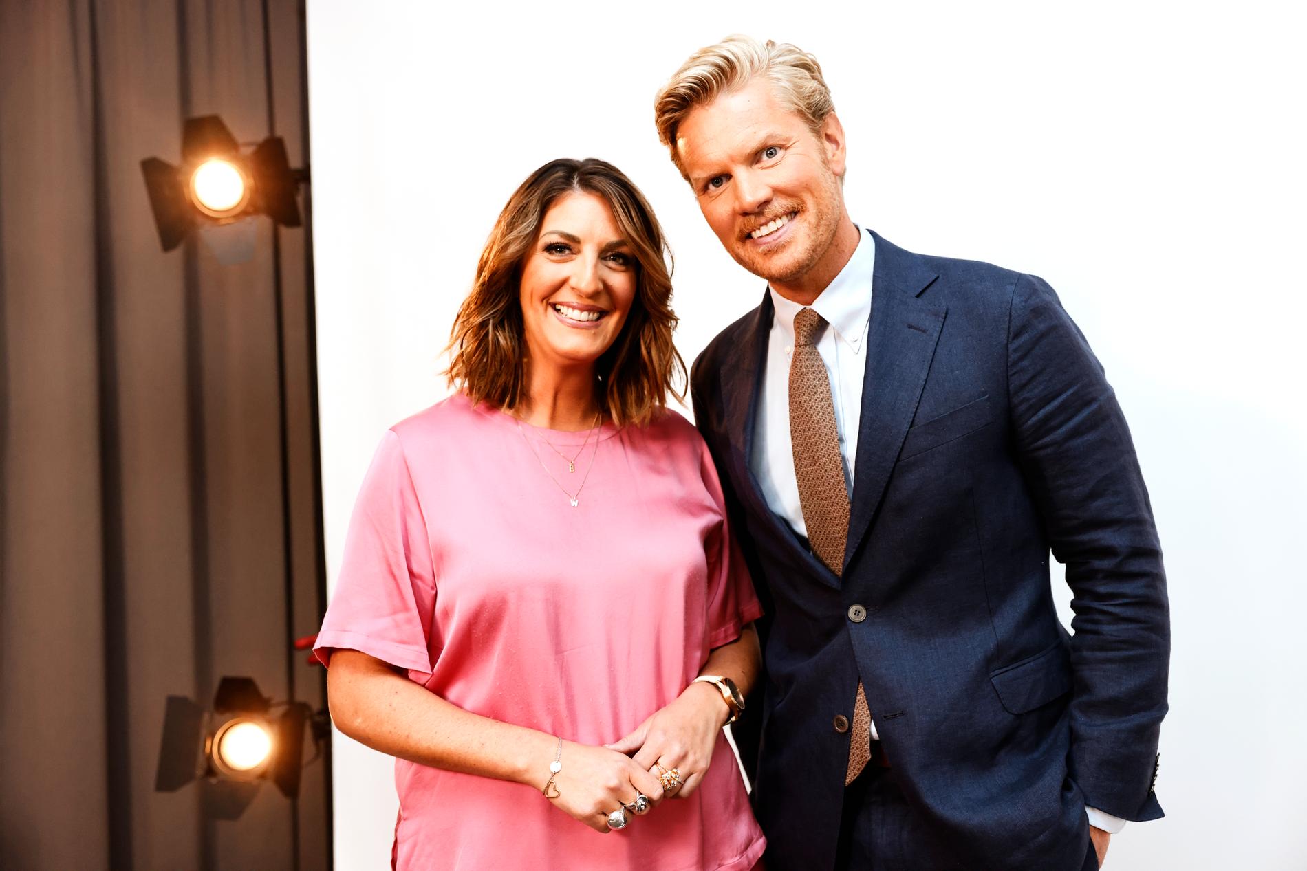  Soraya Lavasani och Martin Järborg leder ”Nyhetsmorgon” i TV4.
