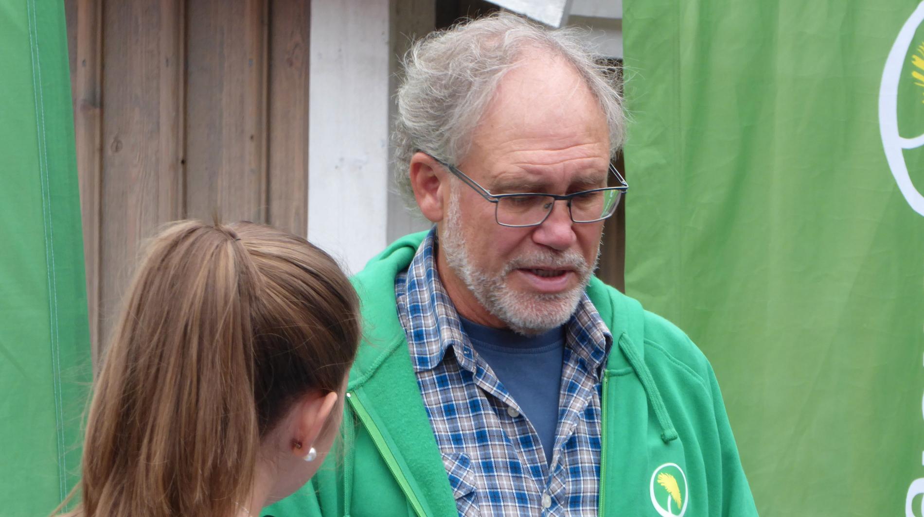 Miljöpartisten Kjell Hjalmarsson i Borås