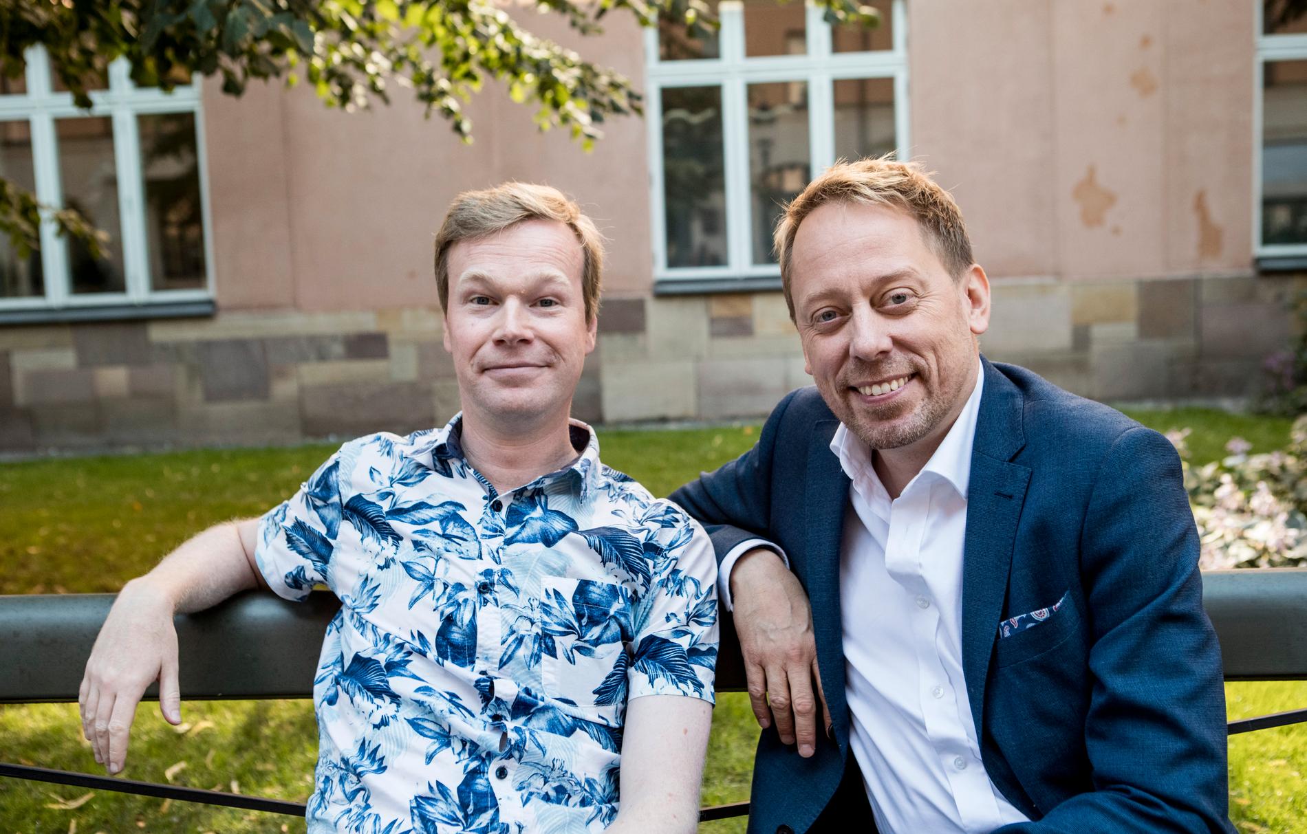 Johan Glans och Peter Settman var båda involverade i "Swedish dicks". Arkivbild.