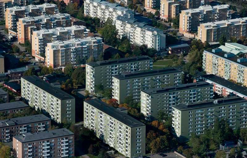 ENDA ALTERNATIVET- Områden som Rinkeby var inte populära ens när de byggdes, dit flyttade de som inte hade andra valmöjligheter.