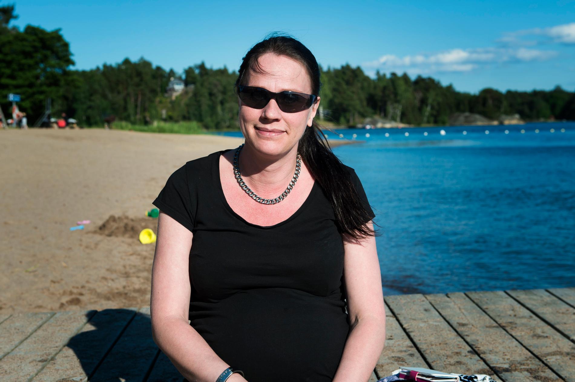 Johanna Hellberg, 41, webbansvarig, Hemmesta: