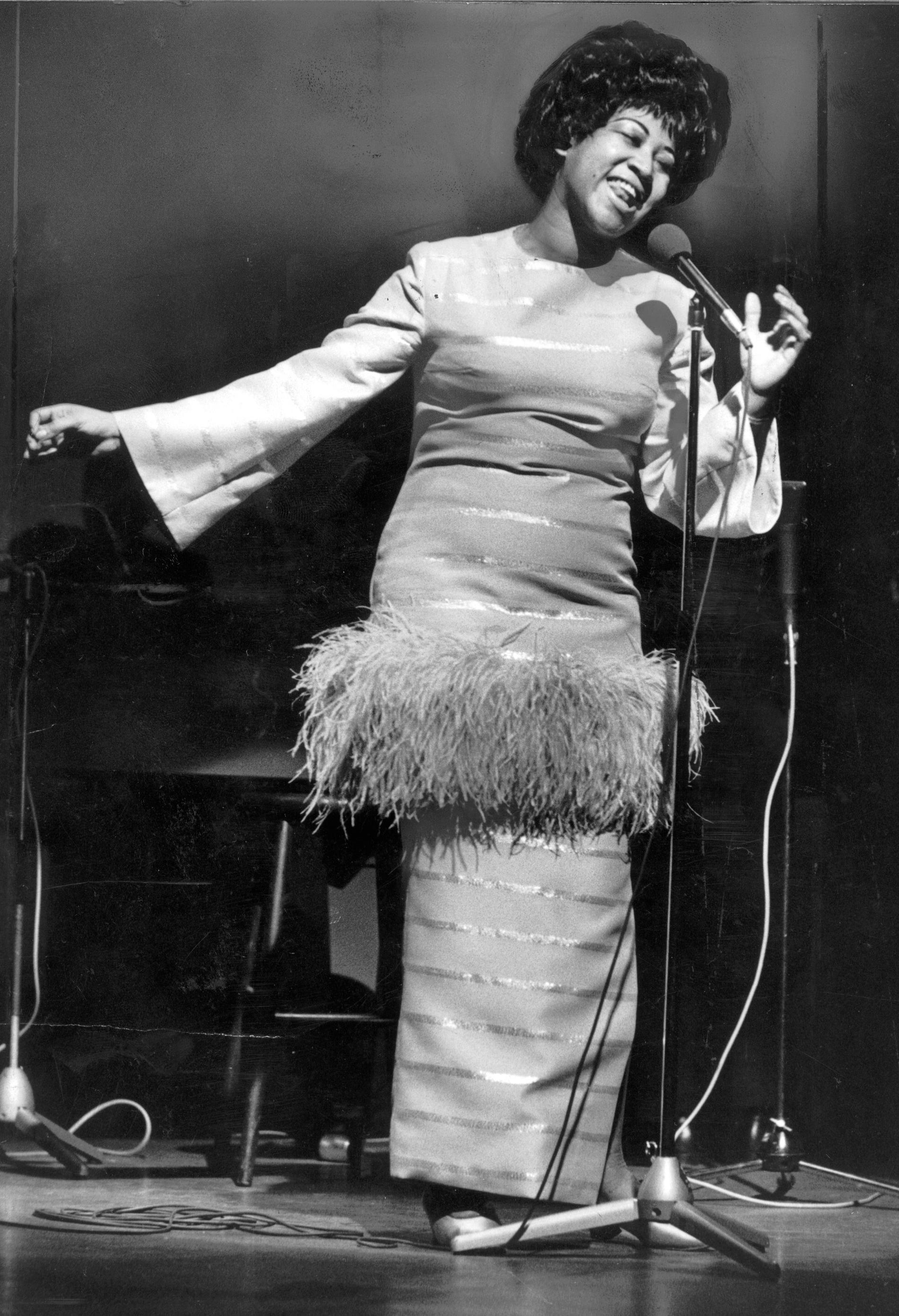 I maj 1968 uppträdde Aretha Franklin på Berns i Stockholm.