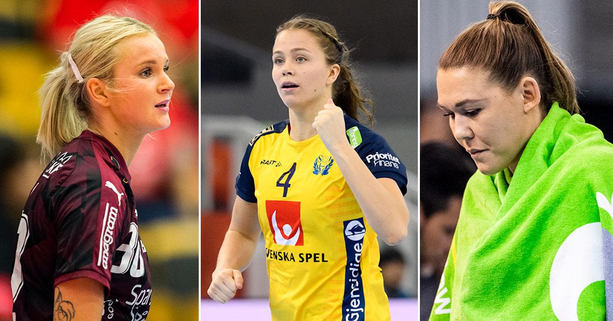 Clara Lerby, Olivia Mellegård och Mikaela Mässing är alla drabbade.