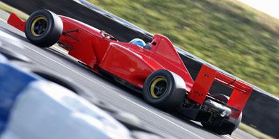 På måndagen testade Felix med Formula Palmer Audi.