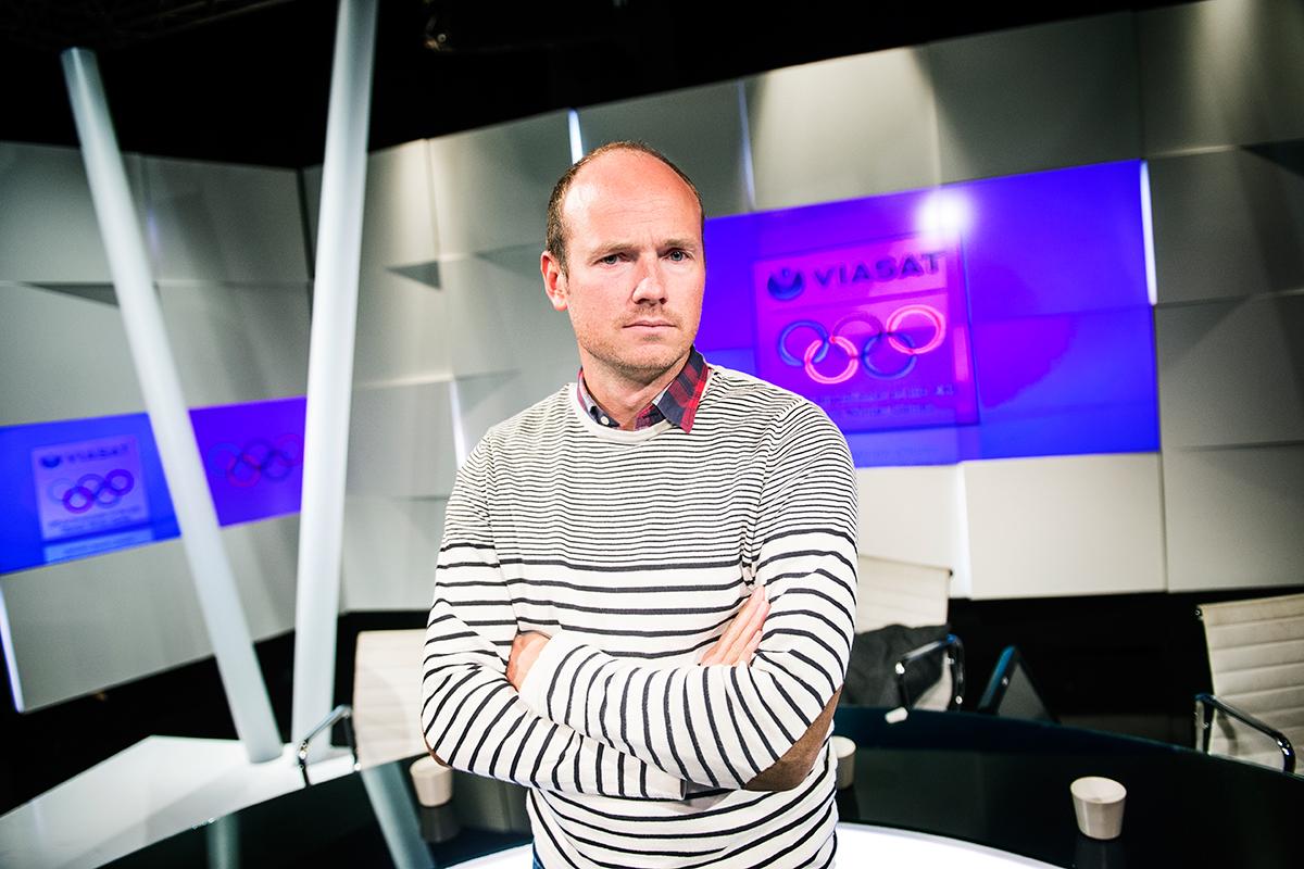 Erik Westerberg, sportchef på Viasat. ”Vi är ödmjuka inför den här uppgiften, säger han om MTG:s sändningar från OS.