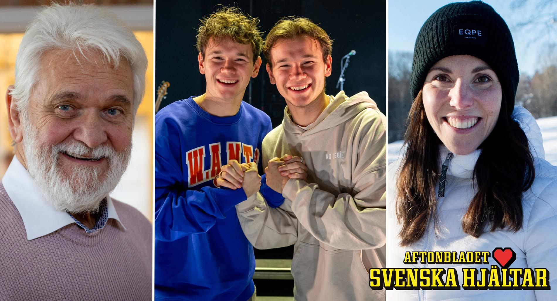 Hasse ”Kvinnaböske” Andersson, Marcus & Martinus Gunnarsen och Charlotte Kalla är nya medlemmar i Svenska hjältars jury. 