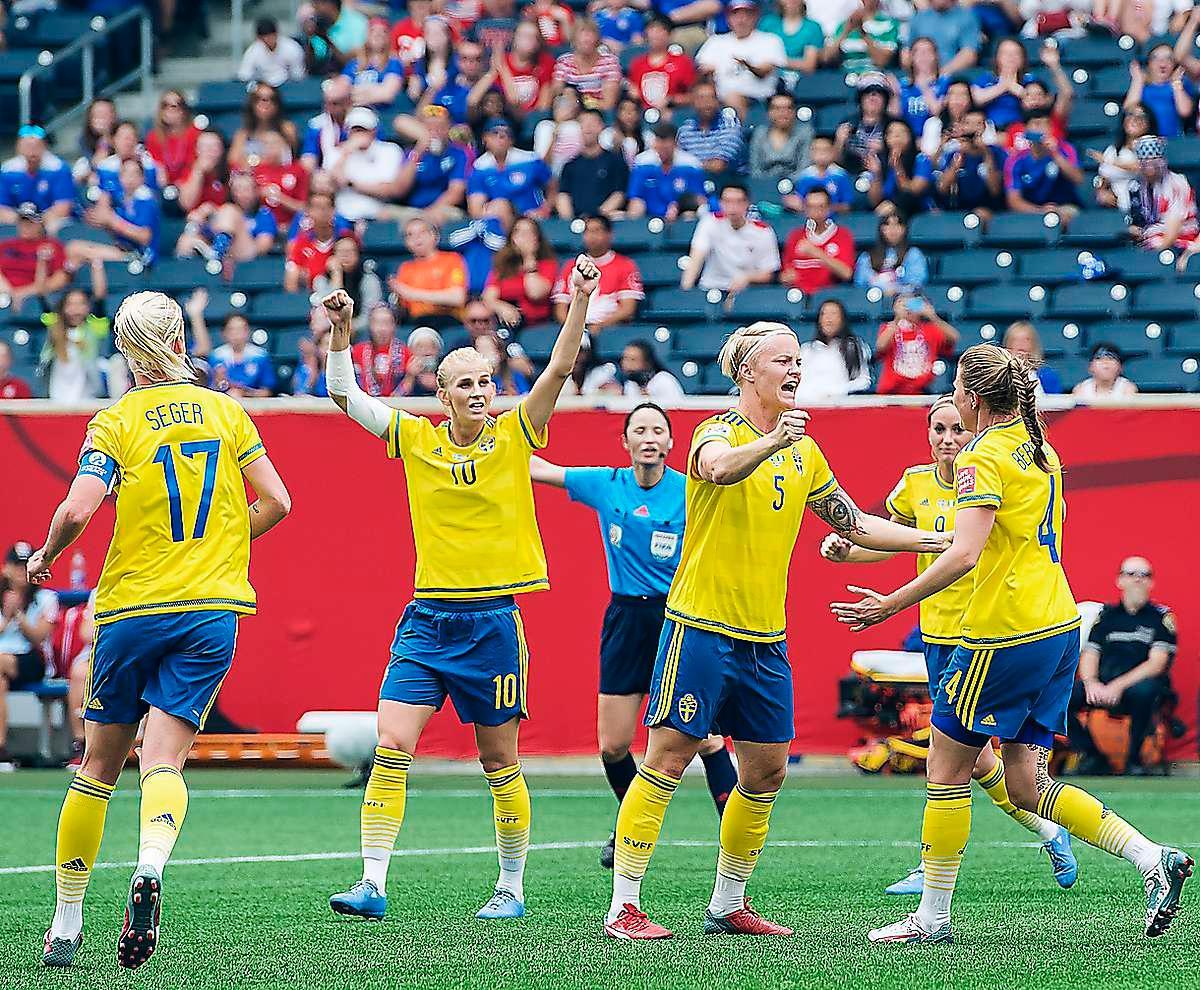 Svenska damerna får möta Brasilien i OS: