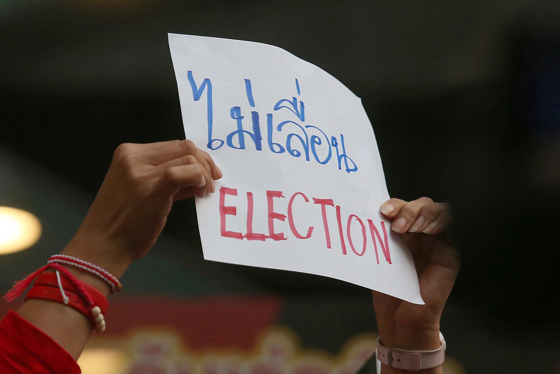 Valet i Thailand är planerat att hållas den 24 mars. Arkivbild.