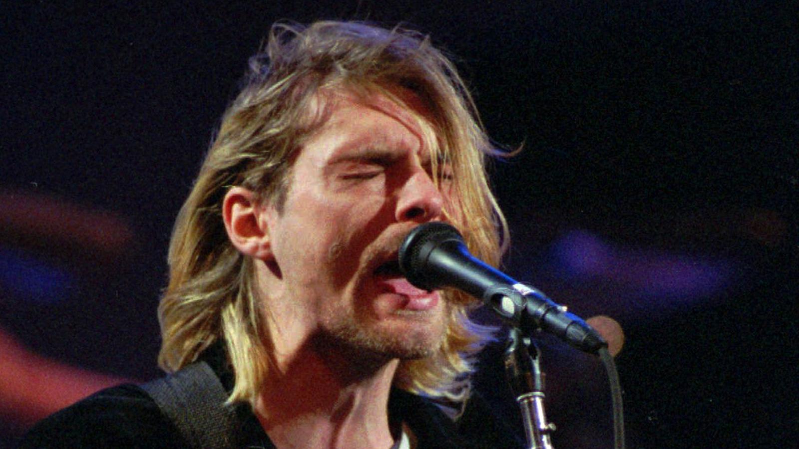 Kurt Cobain hann bli legendarisk med sitt band Nirvana innan han dog 1994.