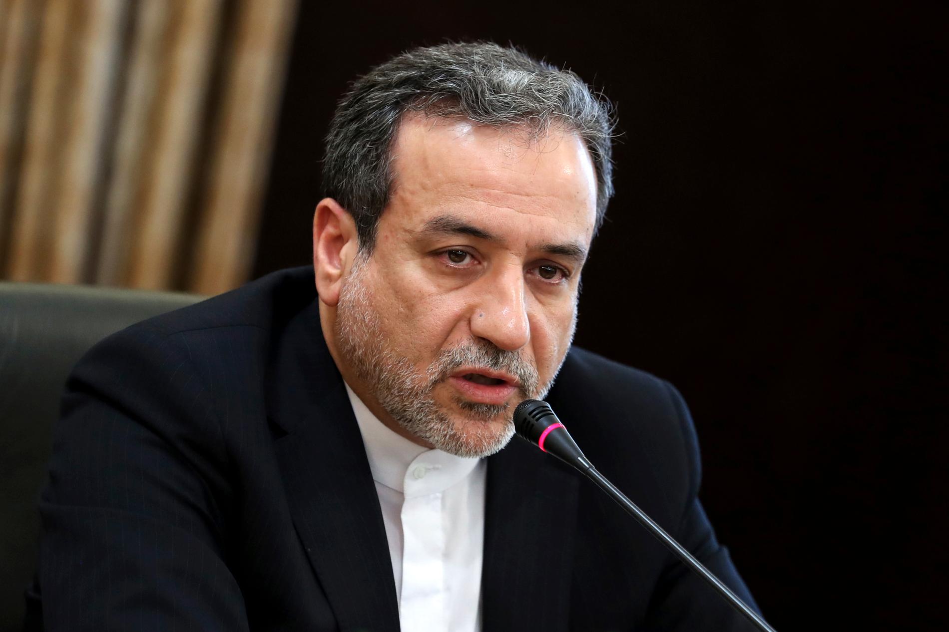 Irans vice utrikesminister Seyed Abbas Araghchi. Arkivbild.
